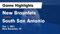 New Braunfels  vs South San Antonio  Game Highlights - Oct. 1, 2021