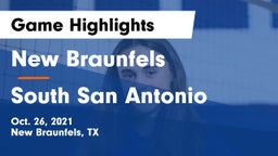 New Braunfels  vs South San Antonio  Game Highlights - Oct. 26, 2021