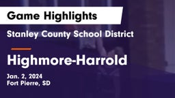 Stanley County School District vs Highmore-Harrold  Game Highlights - Jan. 2, 2024