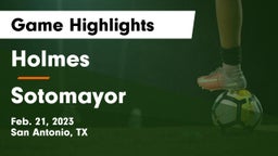 Holmes  vs Sotomayor  Game Highlights - Feb. 21, 2023