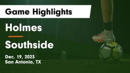 Holmes  vs Southside  Game Highlights - Dec. 19, 2023
