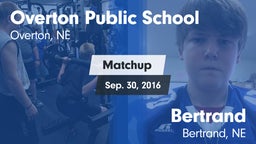 Matchup: Overton Public vs. Bertrand  2016