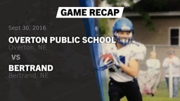 Recap: Overton Public School vs. Bertrand  2016