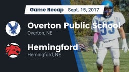 Recap: Overton Public School vs. Hemingford  2017