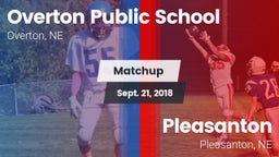 Matchup: Overton Public vs. Pleasanton  2018