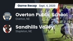 Recap: Overton Public School vs. Sandhills Valley 2020