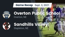 Recap: Overton Public School vs. Sandhills Valley 2021