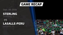 Recap: Sterling  vs. LaSalle-Peru  2016