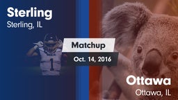 Matchup: Sterling vs. Ottawa  2016
