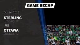 Recap: Sterling  vs. Ottawa  2016