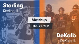 Matchup: Sterling vs. DeKalb  2016