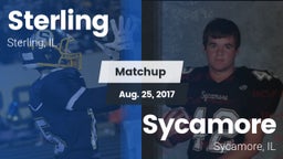 Matchup: Sterling vs. Sycamore  2017