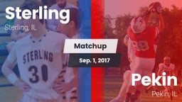 Matchup: Sterling vs. Pekin  2017