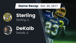Recap: Sterling  vs. DeKalb  2017