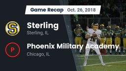 Recap: Sterling  vs. Phoenix Military Academy  2018