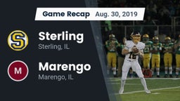 Recap: Sterling  vs. Marengo  2019