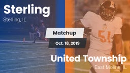 Matchup: Sterling vs. United Township 2019