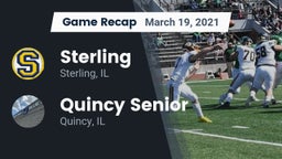 Recap: Sterling  vs. Quincy Senior  2021