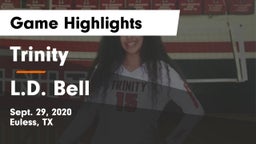 Trinity  vs L.D. Bell Game Highlights - Sept. 29, 2020