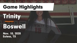 Trinity  vs Boswell   Game Highlights - Nov. 10, 2020