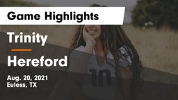 Trinity  vs Hereford  Game Highlights - Aug. 20, 2021