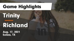 Trinity  vs Richland  Game Highlights - Aug. 17, 2021