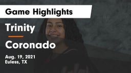 Trinity  vs Coronado  Game Highlights - Aug. 19, 2021