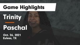 Trinity  vs Paschal  Game Highlights - Oct. 26, 2021