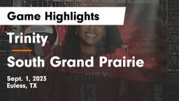 Trinity  vs South Grand Prairie  Game Highlights - Sept. 1, 2023