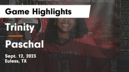 Trinity  vs Paschal  Game Highlights - Sept. 12, 2023