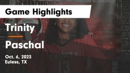 Trinity  vs Paschal  Game Highlights - Oct. 6, 2023