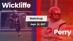 Matchup: Wickliffe High vs. Perry  2017