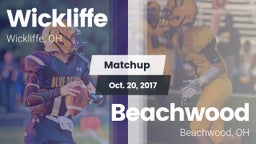 Matchup: Wickliffe High vs. Beachwood  2017