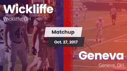 Matchup: Wickliffe High vs. Geneva  2017