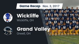 Recap: Wickliffe  vs. Grand Valley  2017