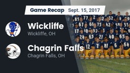 Recap: Wickliffe  vs. Chagrin Falls  2017