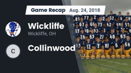 Recap: Wickliffe  vs. Collinwood  2018