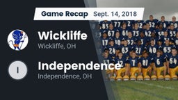 Recap: Wickliffe  vs. Independence  2018