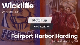 Matchup: Wickliffe High vs. Fairport Harbor Harding  2018