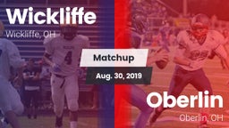 Matchup: Wickliffe High vs. Oberlin  2019