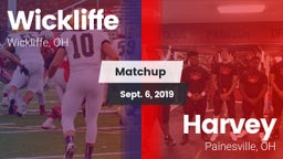 Matchup: Wickliffe High vs. Harvey  2019