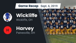 Recap: Wickliffe  vs. Harvey  2019