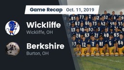 Recap: Wickliffe  vs. Berkshire  2019