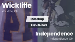Matchup: Wickliffe High vs. Independence  2020