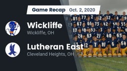 Recap: Wickliffe  vs. Lutheran East  2020