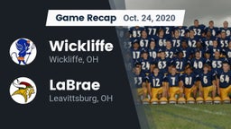 Recap: Wickliffe  vs. LaBrae  2020