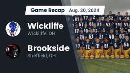 Recap: Wickliffe  vs. Brookside  2021