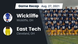 Recap: Wickliffe  vs. East Tech  2021