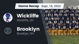 Recap: Wickliffe  vs. Brooklyn  2022