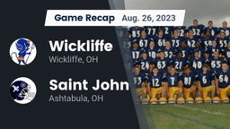 Recap: Wickliffe  vs. Saint John  2023